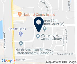 Directions to 29900 South Civic Center Boulevard, Warren, MI, USA