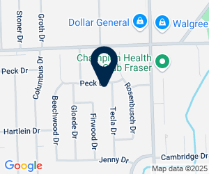 Directions to 14922 Peck Dr, Warren, MI 48088, USA